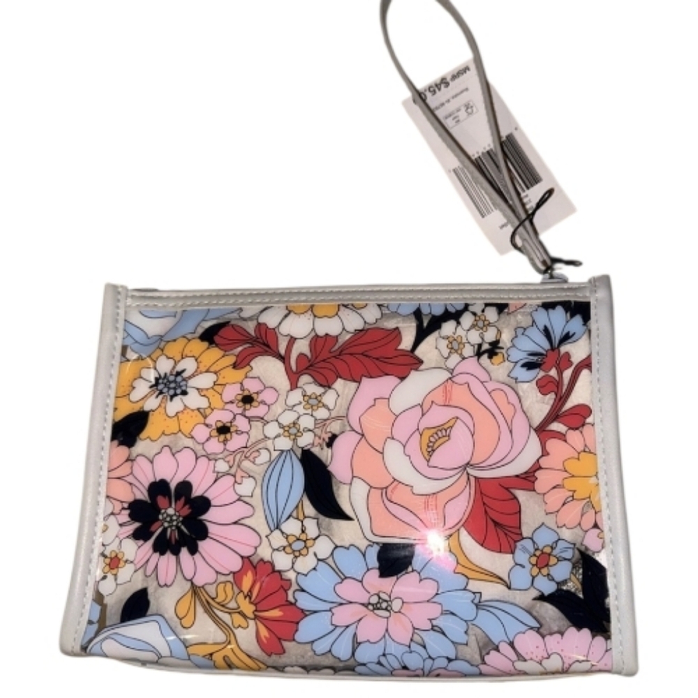 Vera Bradley Aloha Bloom Clear Beach Wristlet  NWT - Picture 3 of 6